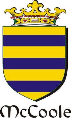 Product picture Coole-Mc Family Crest / Irish Coat of Arms Image Download