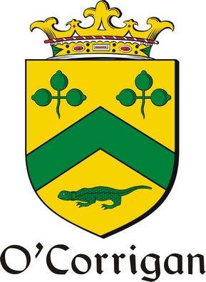 Product picture Corrigan-O Family Crest / Irish Coat of Arms Image Download