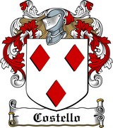 Product picture Costello Family Crest / Irish Coat of Arms Image Download