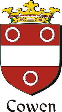 Product picture Cowen Family Crest / Irish Coat of Arms Image Download