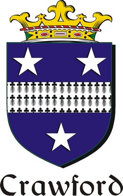 Product picture Crawford Family Crest / Irish Coat of Arms Image Download