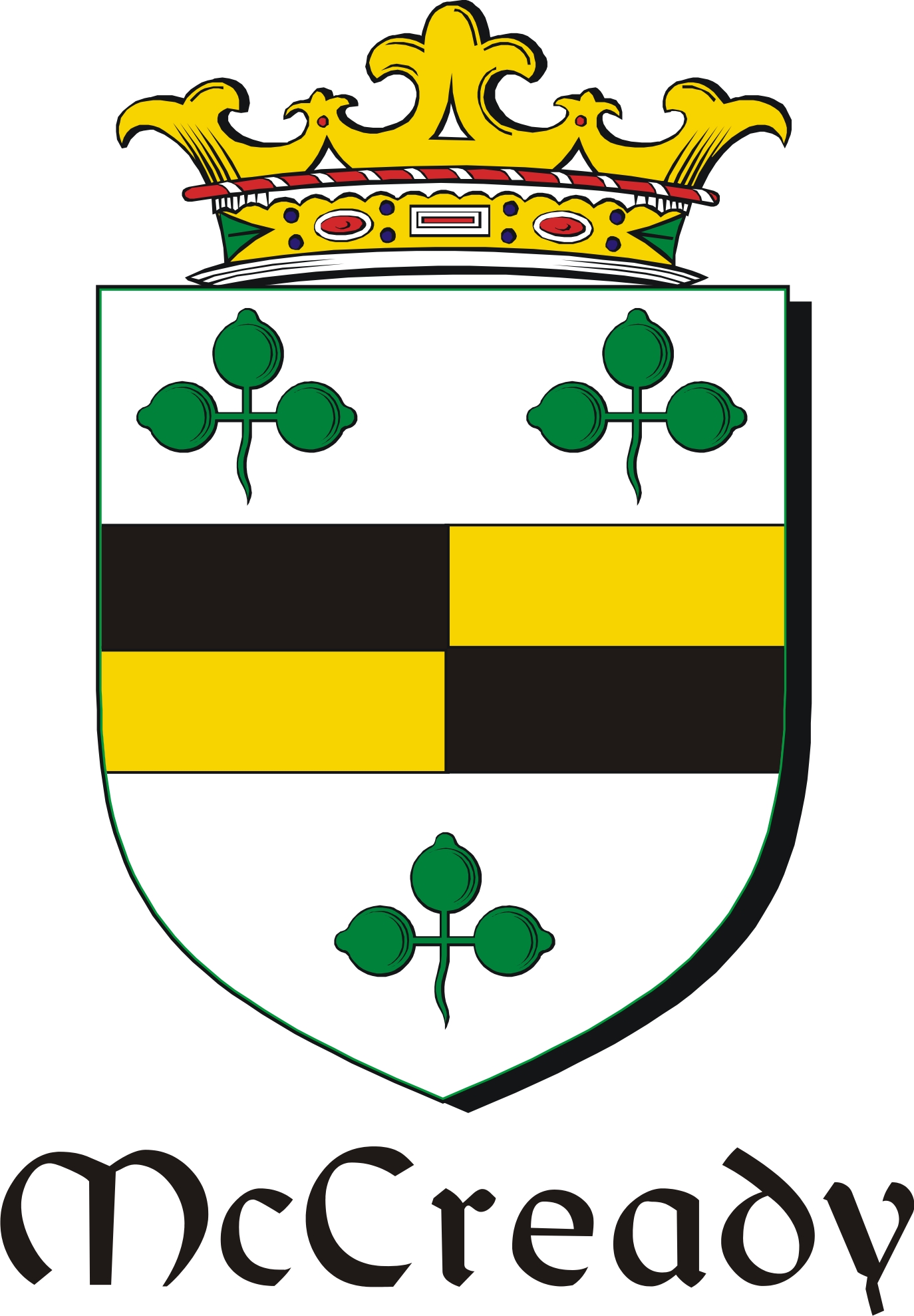 Product picture Cready-Mc Family Crest / Irish Coat of Arms Image Download