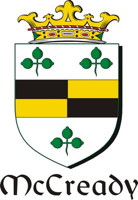 Product picture Cready-Mc Family Crest / Irish Coat of Arms Image Download