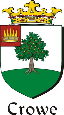 Product picture Crowe Family Crest / Irish Coat of Arms Image Download