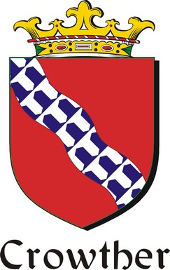 Product picture Crowther Family Crest / Irish Coat of Arms Image Download