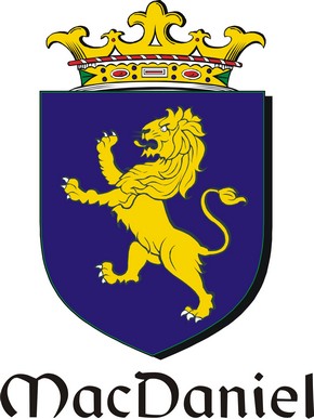 Product picture Daniel-Mac Family Crest / Irish Coat of Arms Image Download