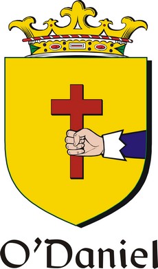 Product picture Daniel-O Family Crest / Irish Coat of Arms Image Download