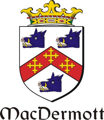 Product picture Dermott-Mac Family Crest / Irish Coat of Arms Image Download