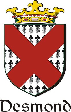 Product picture Desmond Family Crest / Irish Coat of Arms Image Download