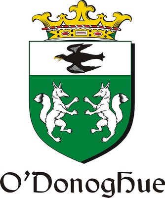 Product picture Donoghue-O Family Crest / Irish Coat of Arms Image Download