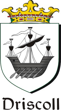 Product picture Driscoll Family Crest / Irish Coat of Arms Image Download