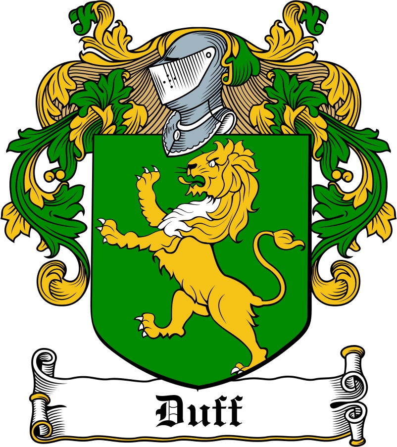 Product picture Duff Family Crest / Irish Coat of Arms Image Download