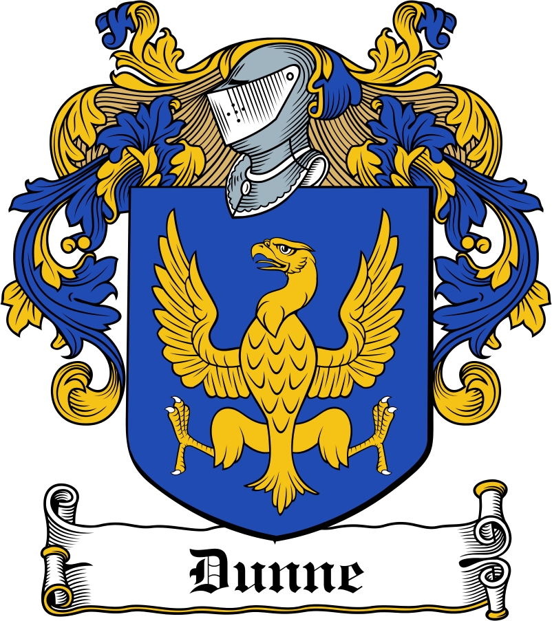 Product picture Dunne Family Crest / Irish Coat of Arms Image Download