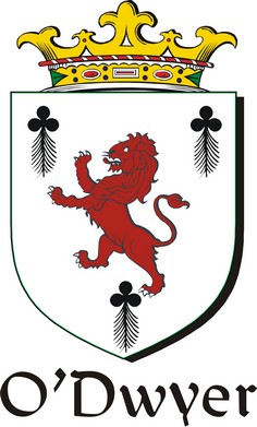 Product picture Dwyer-O Family Crest / Irish Coat of Arms Image Download