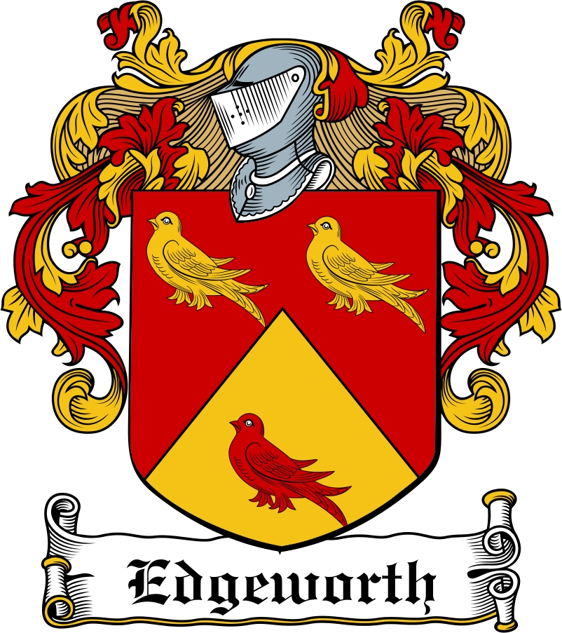 Product picture Edgeworth Family Crest / Irish Coat of Arms Image Download