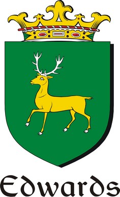 Product picture Edwards Family Crest / Irish Coat of Arms Image Download