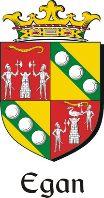 Product picture Egan Family Crest / Irish Coat of Arms Image Download