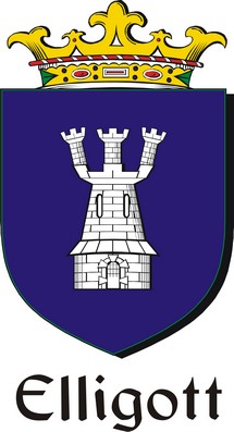 Product picture Elligott Family Crest / Irish Coat of Arms Image Download