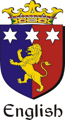 Product picture English-2 Family Crest / Irish Coat of Arms Image Download