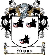 Product picture Evans Family Crest / Irish Coat of Arms Image Download