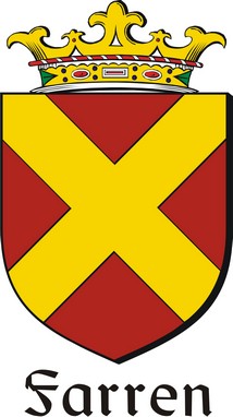 Product picture Farren Family Crest / Irish Coat of Arms Image Download