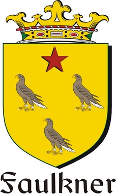 Product picture Faulkner Family Crest / Irish Coat of Arms Image Download