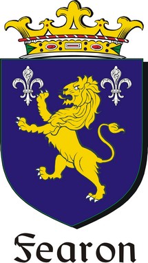 Product picture Fearon Family Crest / Irish Coat of Arms Image Download