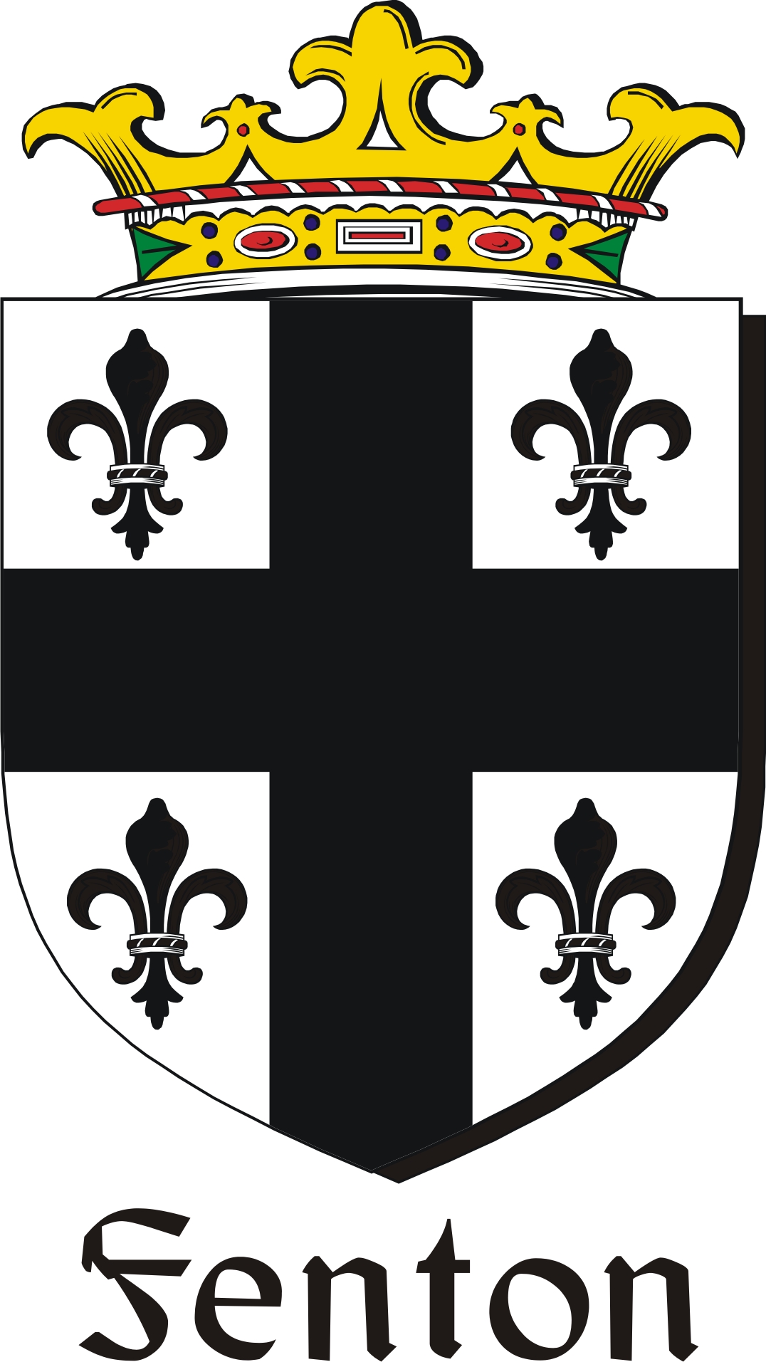 Product picture Fenton-2 Family Crest / Irish Coat of Arms Image Download