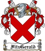 Product picture Fitz-Gerald Family Crest / Irish Coat of Arms Image Download