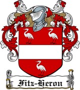 Product picture Fitz-Heron Family Crest / Irish Coat of Arms Image Download