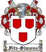 Product picture Fitz-Simons Family Crest / Irish Coat of Arms Image Download