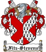 Product picture Fitz-Stevens Family Crest / Irish Coat of Arms Image Download