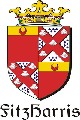 Product picture FitzHarris Family Crest / Irish Coat of Arms Image Download
