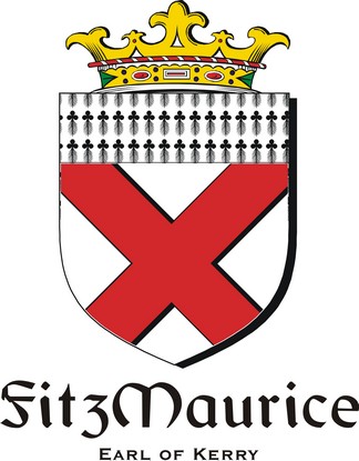 Product picture FitzMaurice-Kerry Family Crest / Irish Coat of Arms Image Download
