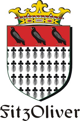 Product picture FitzOliver Family Crest / Irish Coat of Arms Image Download