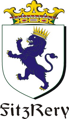Product picture FitzRery Family Crest / Irish Coat of Arms Image Download