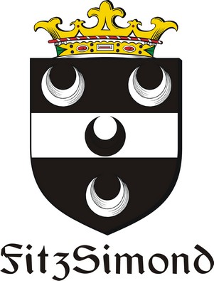 Product picture FitzSimond Family Crest / Irish Coat of Arms Image Download