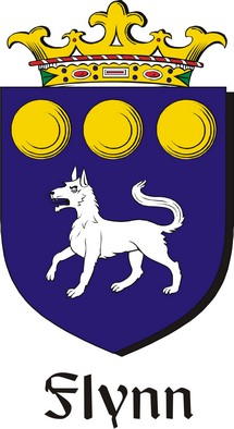 Product picture Flynn Family Crest / Irish Coat of Arms Image Download