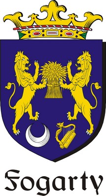 Product picture Fogarty Family Crest / Irish Coat of Arms Image Download