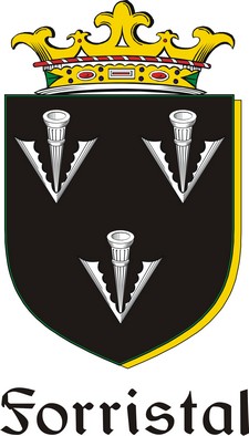 Product picture Forristal Family Crest / Irish Coat of Arms Image Download