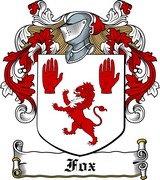 Product picture Fox Family Crest / Irish Coat of Arms Image Download