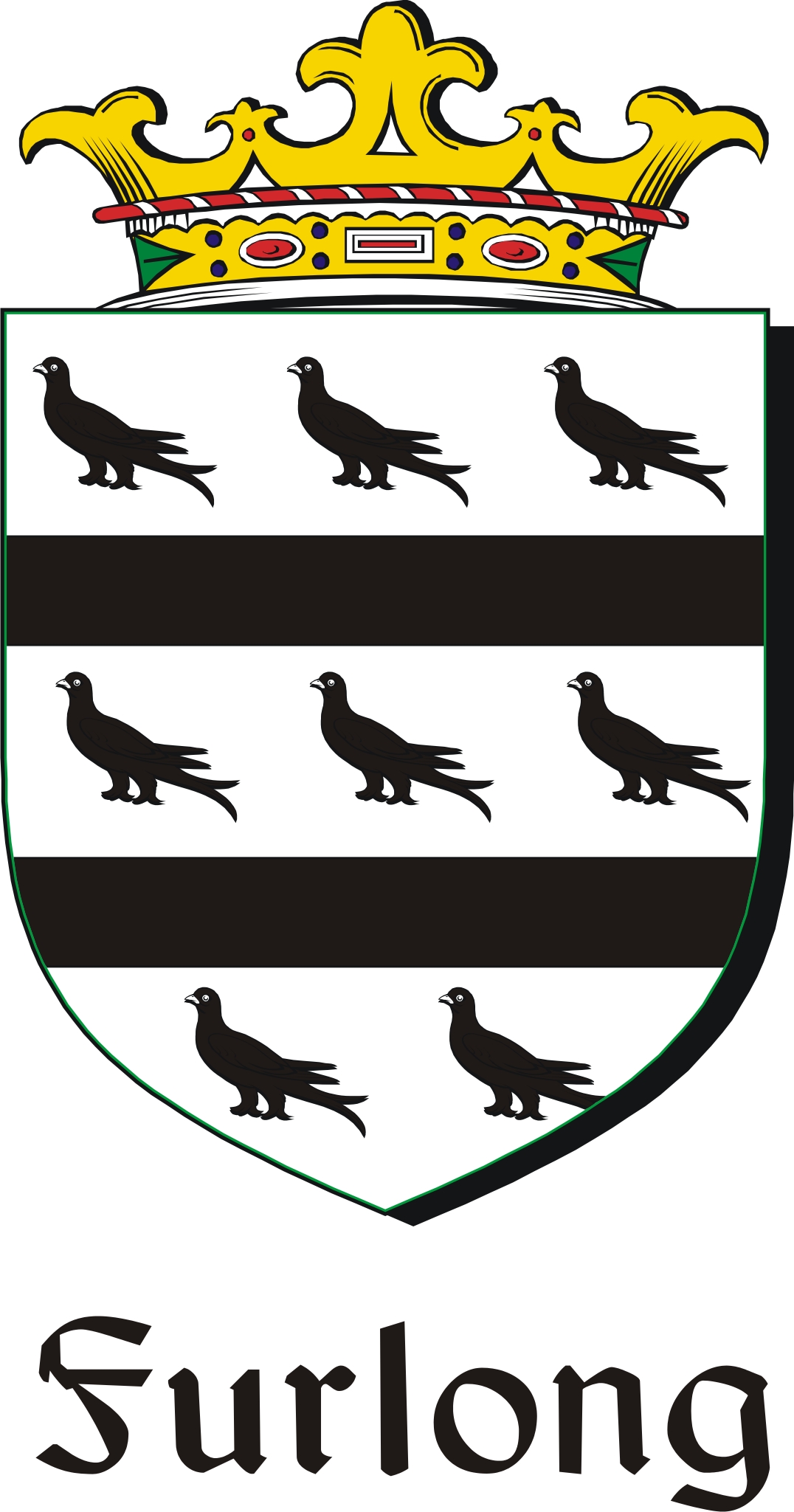 Product picture Furlong Family Crest / Irish Coat of Arms Image Download