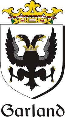 Product picture Garland Family Crest / Irish Coat of Arms Image Download