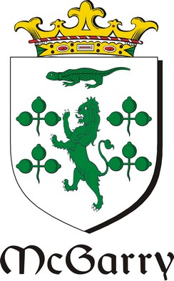 Product picture Garry-Mc Family Crest / Irish Coat of Arms Image Download