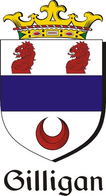 Product picture Gilligan Family Crest / Irish Coat of Arms Image Download
