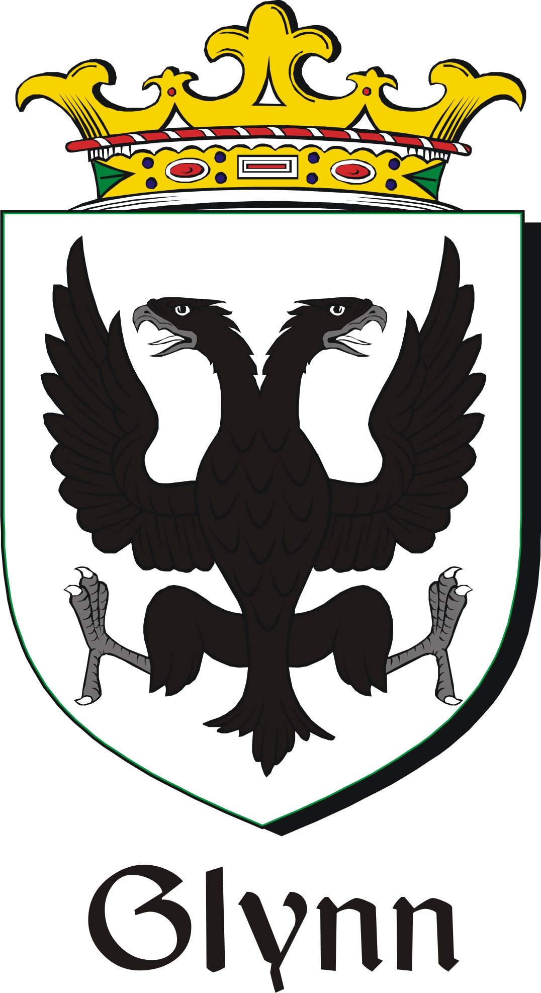 Product picture Glynn Family Crest / Irish Coat of Arms Image Download