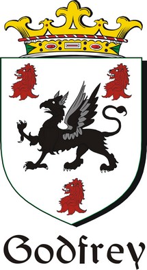 Product picture Godfrey Family Crest / Irish Coat of Arms Image Download