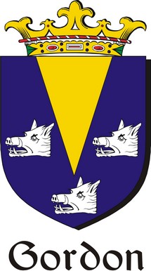 Product picture Gordon Family Crest / Irish Coat of Arms Image Download