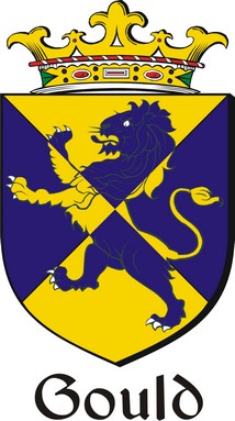 Product picture Gould Family Crest / Irish Coat of Arms Image Download