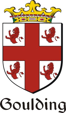 Product picture Goulding Family Crest / Irish Coat of Arms Image Download